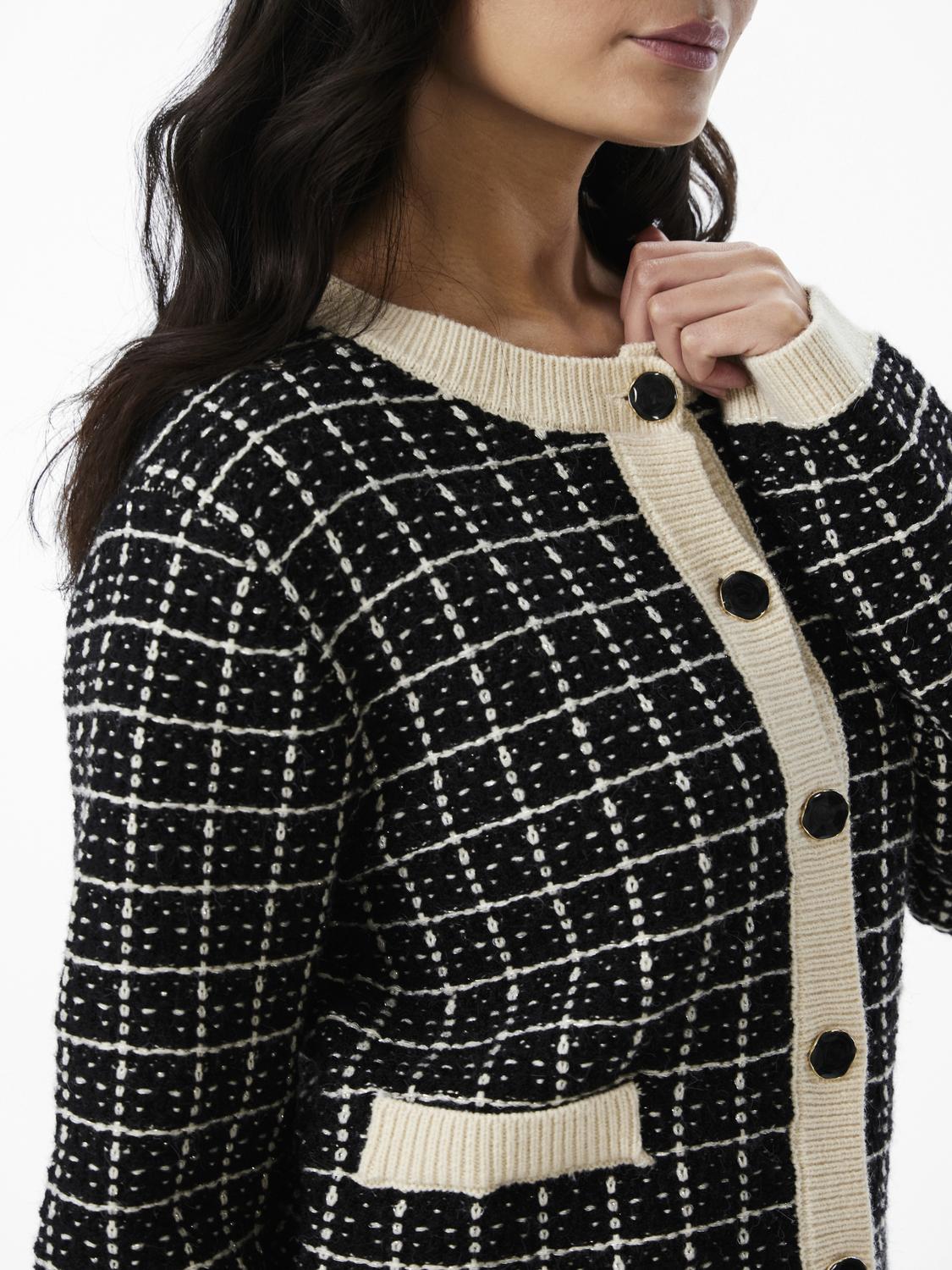 YASLIVIA Cardigan - Black